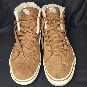 Men's Vans TC6D 3M Scotchgard Fleece Sherpa Sk8-Hi Shoes Men's 9.5 Womens 11